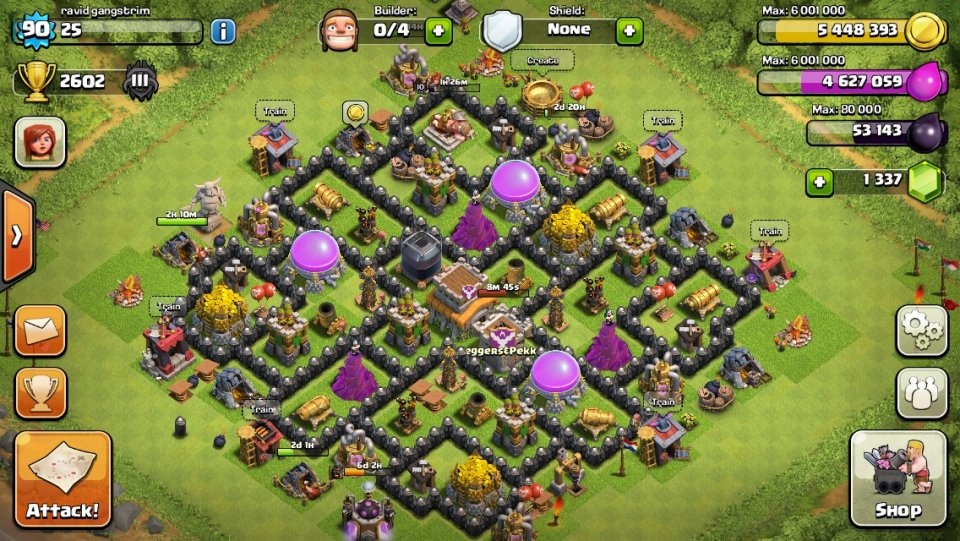 Best TH8 Trophy Bases.